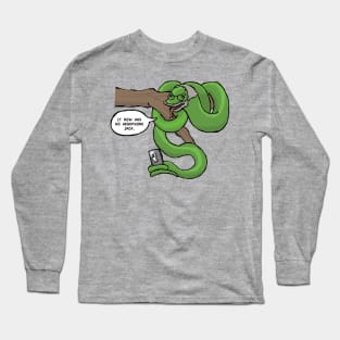 Serpent and Forbidden Fruit Long Sleeve T-Shirt